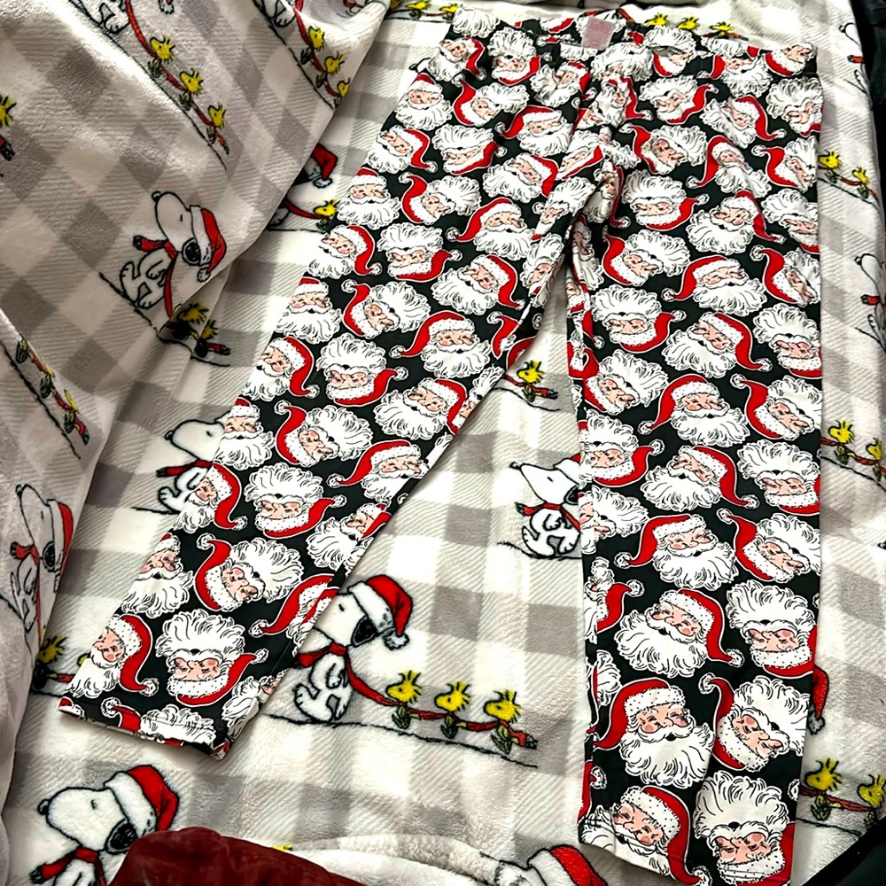 No Boundaries Santa Leggings